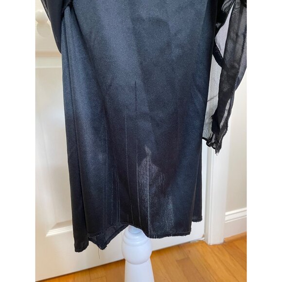 Vtg Y2K Ruby Rox Womens Mesh Babydoll Midi Dress Size S Whimsigoth HOCO Coquette - Picture 8 of 16